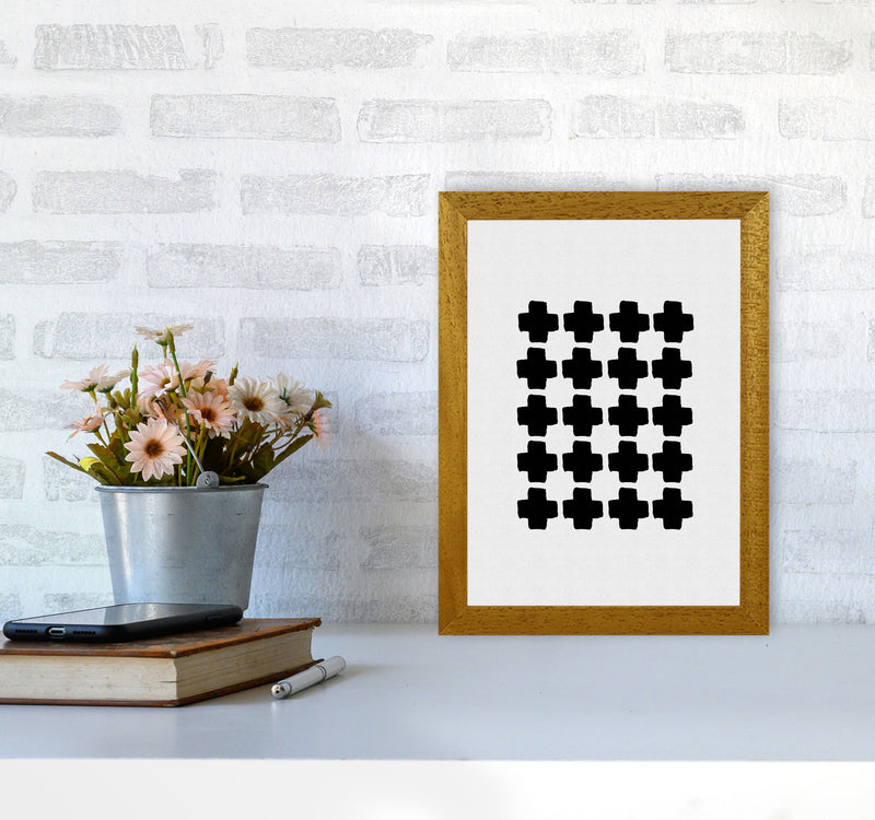Black And White Abstract III Print By Orara Studio A4 Print Only