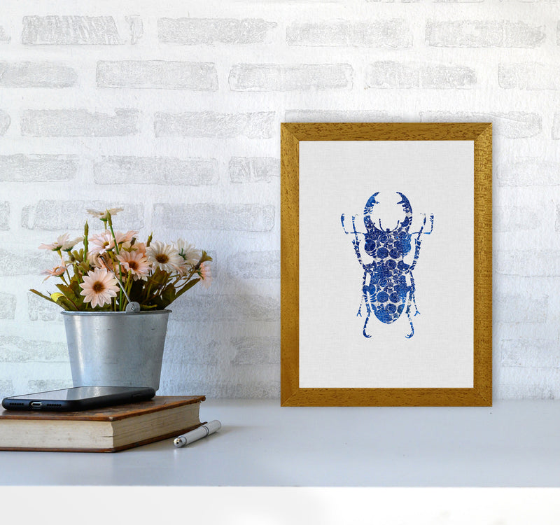 Blue Beetle III Print By Orara Studio Animal Art Print A4 Print Only