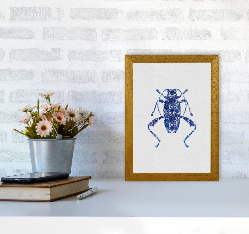 Blue Beetle IV Print By Orara Studio Animal Art Print A4 Print Only