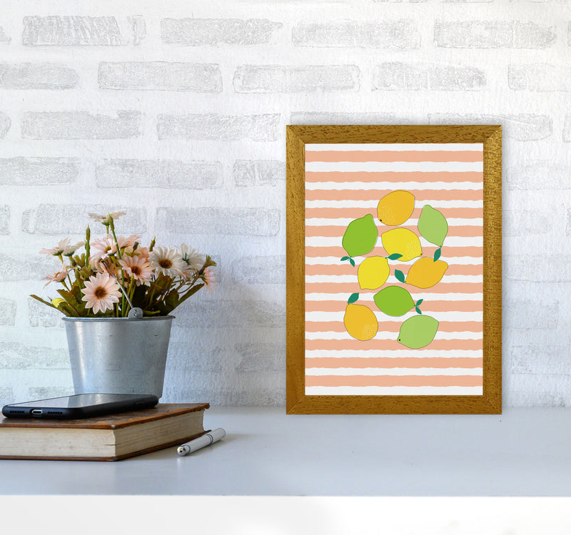 Citrus Crowd Print By Orara Studio, Framed Kitchen Wall Art A4 Print Only