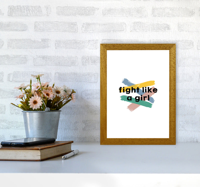 Fight Like A Girl Print By Orara Studio A4 Print Only