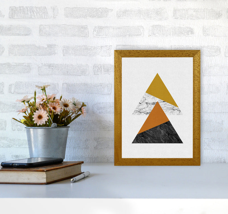 Geometric Triangles Print By Orara Studio A4 Print Only