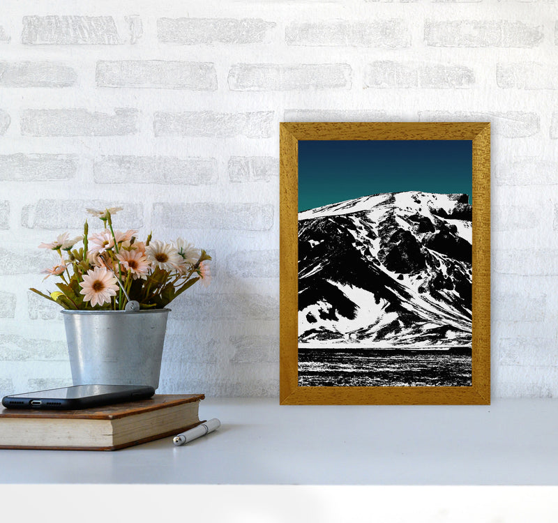 Iceland Mountains I Print By Orara Studio, Framed Botanical & Nature Art Print A4 Print Only