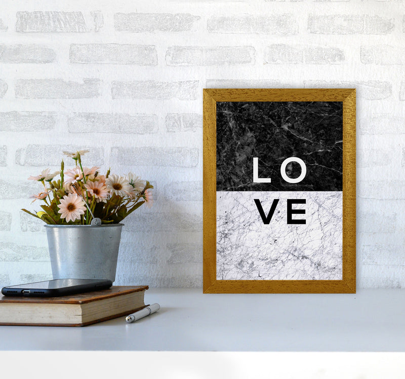 Love Marble Quote Print By Orara Studio A4 Print Only