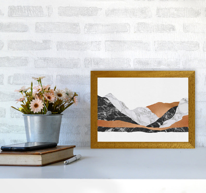 Marble Landscape I Print By Orara Studio, Framed Botanical & Nature Art Print A4 Print Only