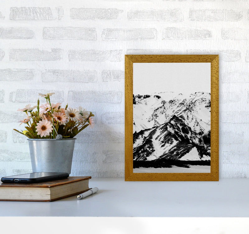 Minimalist Mountains Print By Orara Studio, Framed Botanical & Nature Art Print A4 Print Only