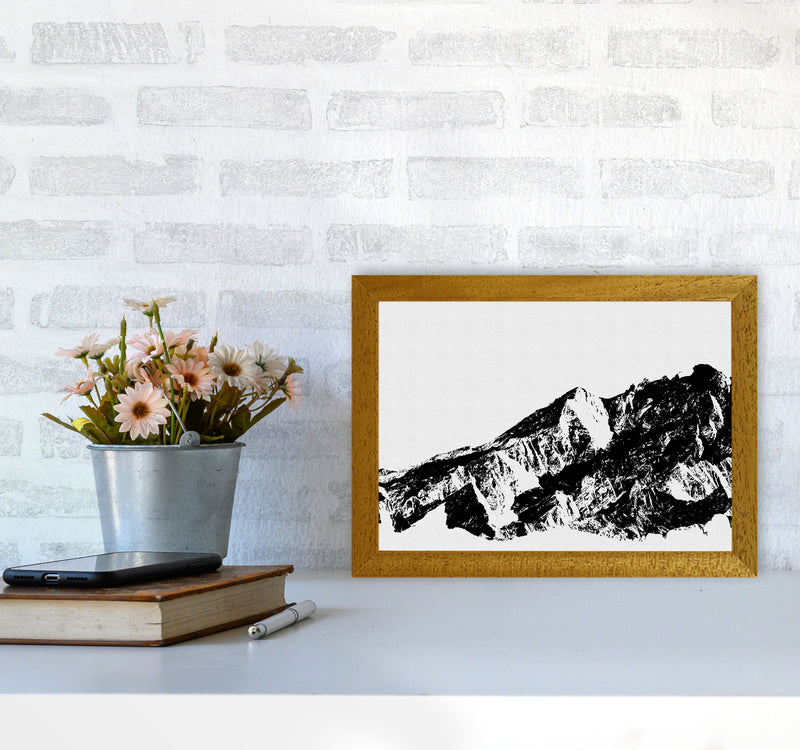 Mountains I Print By Orara Studio, Framed Botanical & Nature Art Print A4 Print Only