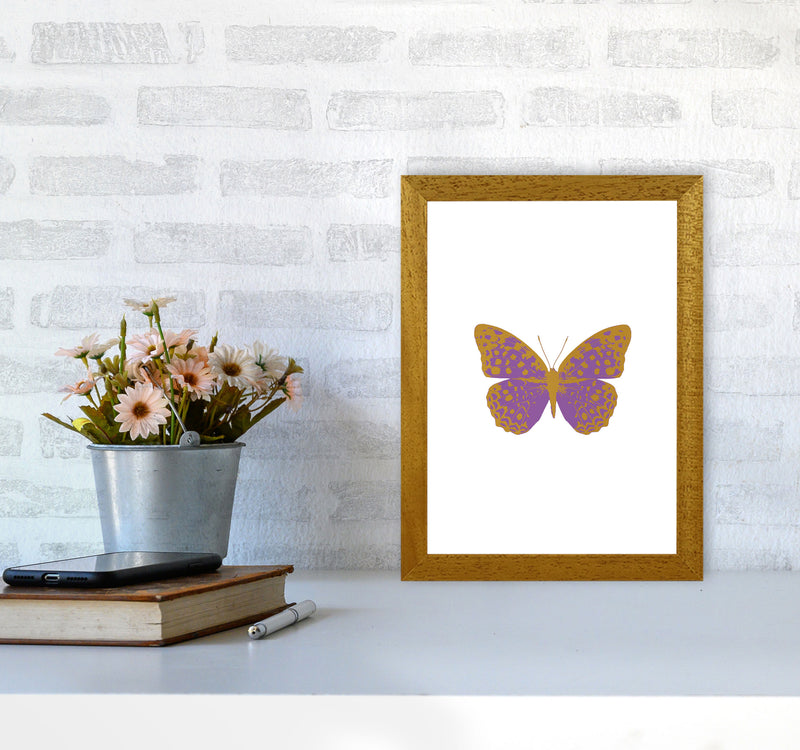 Purple Butterfly Print By Orara Studio Animal Art Print A4 Print Only