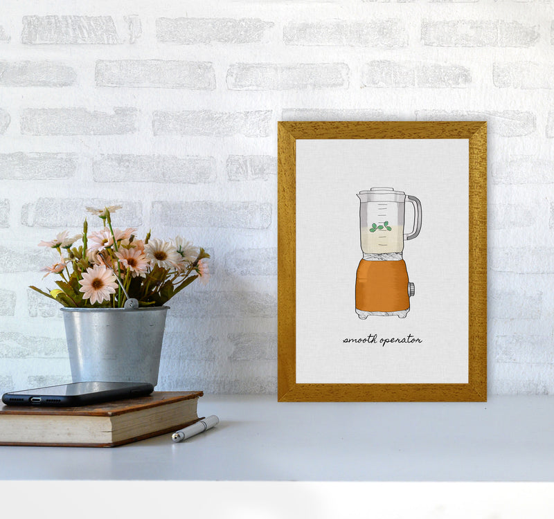 Smooth Operator Print By Orara Studio, Framed Kitchen Wall Art A4 Print Only