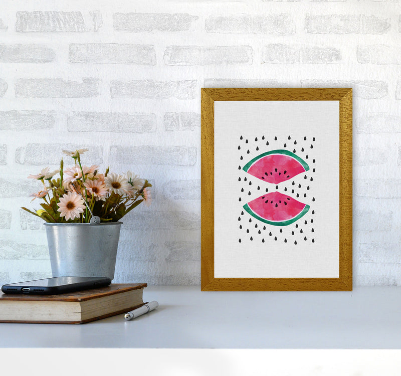 Watermelon Slices Print By Orara Studio, Framed Kitchen Wall Art A4 Print Only
