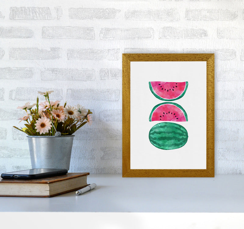 Watermelons Print By Orara Studio, Framed Kitchen Wall Art A4 Print Only
