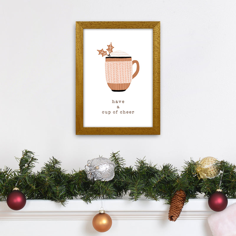 Have A Cup Of Cheer Christmas Art Print by Orara Studio A4 Print Only