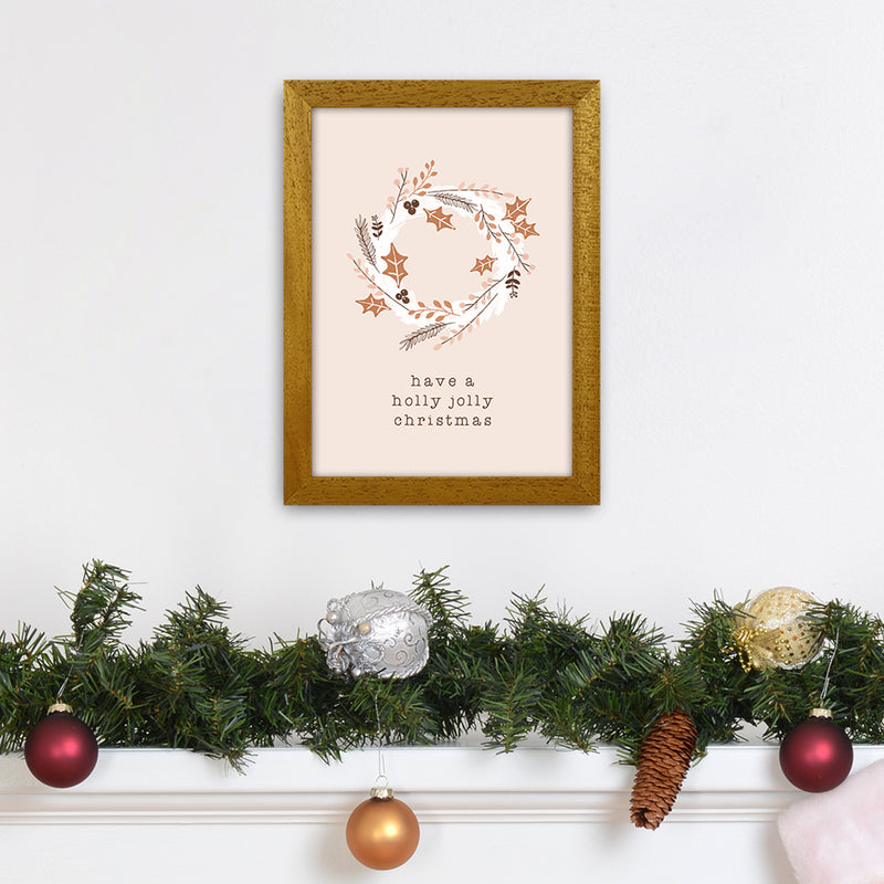 Have A Holly Jolly Christmas Christmas Art Print by Orara Studio A4 Print Only