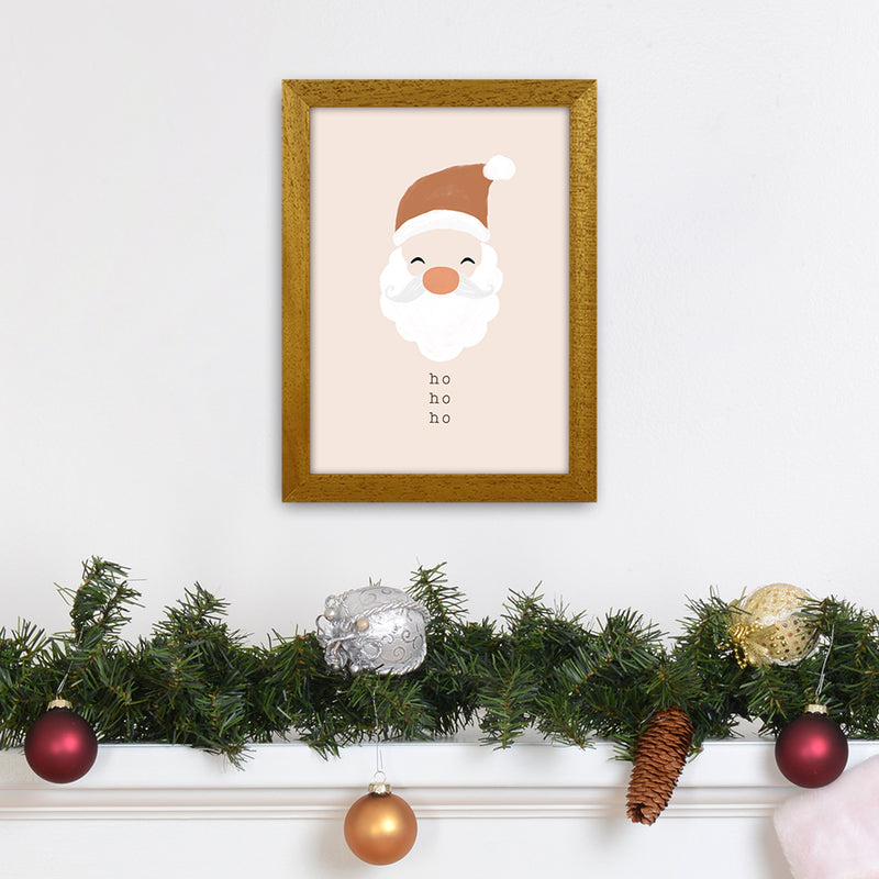 Ho Ho Ho Santa Christmas Art Print by Orara Studio A4 Print Only