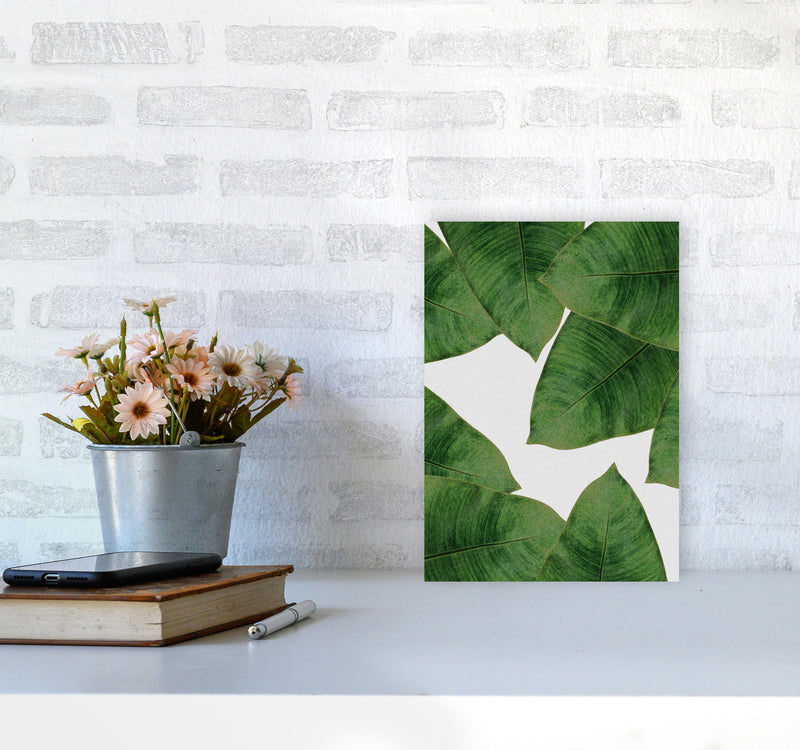 Banana Leaf II Print By Orara Studio, Framed Botanical & Nature Art Print A4 Black Frame