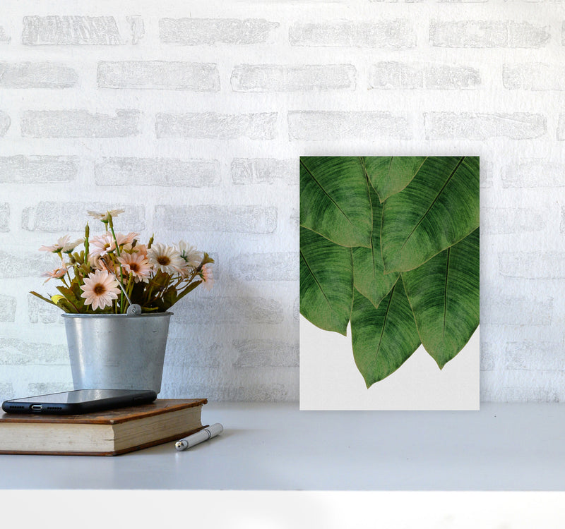 Banana Leaf III Print By Orara Studio, Framed Botanical & Nature Art Print A4 Black Frame