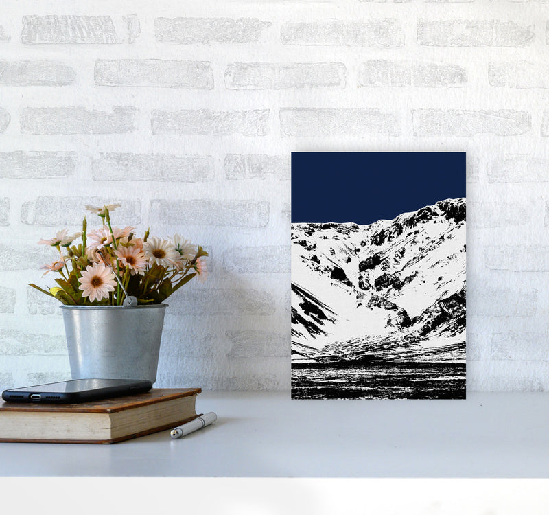 Blue Mountains II Print By Orara Studio, Framed Botanical & Nature Art Print A4 Black Frame