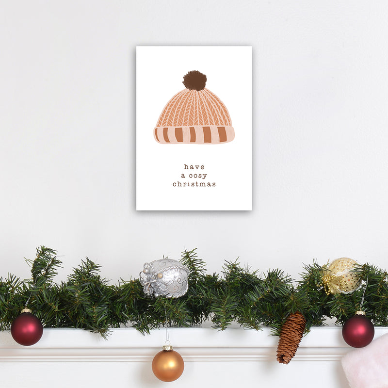 Have A Cosy Christmas Christmas Art Print by Orara Studio A4 Black Frame