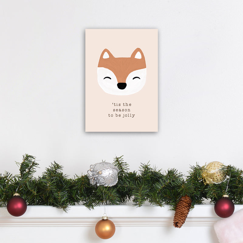 Tis The Season To Be Jolly Christmas Art Print by Orara Studio A4 Black Frame