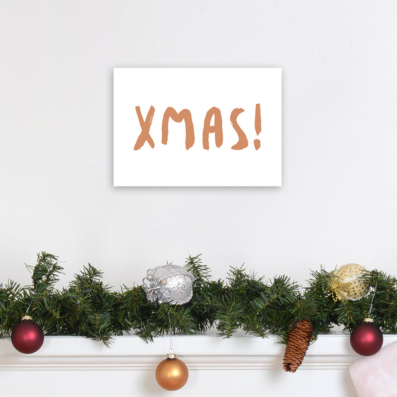 XMAS! Christmas Art Print by Orara Studio A4 Black Frame