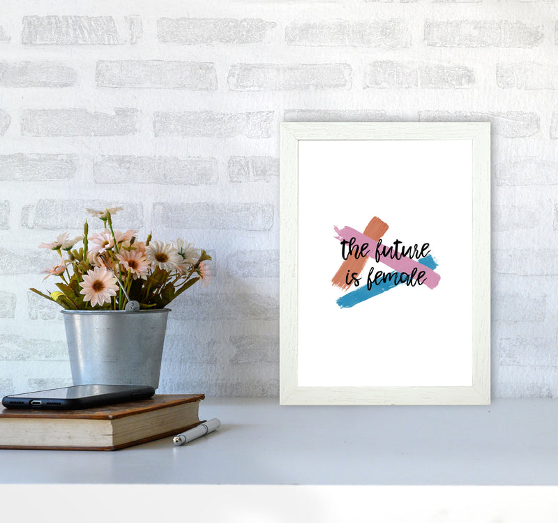 The Future Is Female Print By Orara Studio A4 Oak Frame