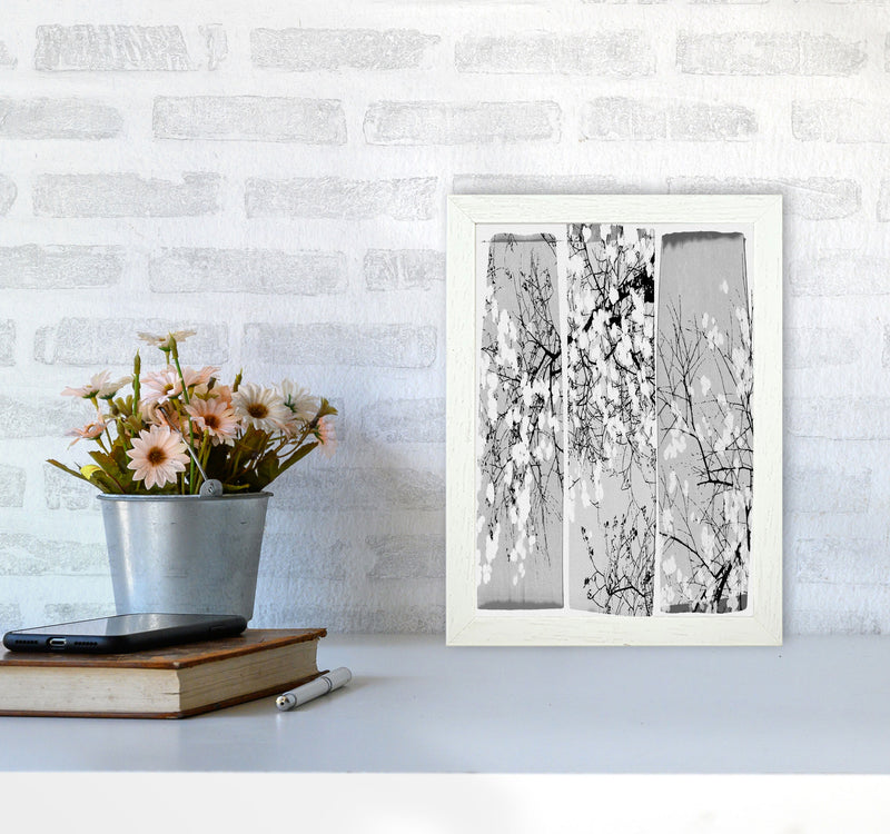 Oriental Blossom Botanical Art Print by Orara Studio A4 Oak Frame