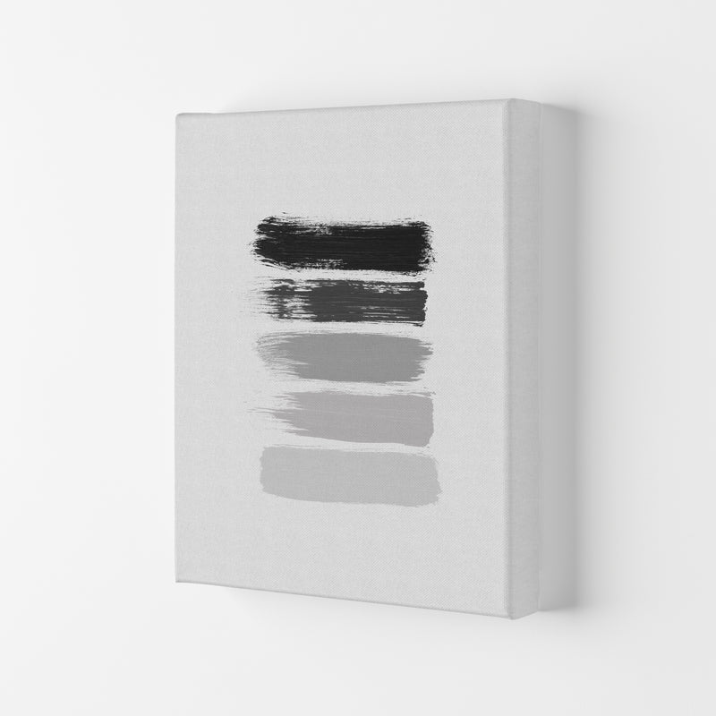 Black And White Stripes Print By Orara Studio Canvas