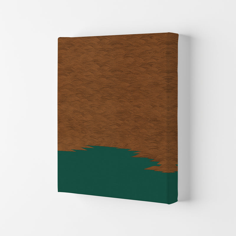 Copper & Green Landscape Print By Orara Studio Canvas