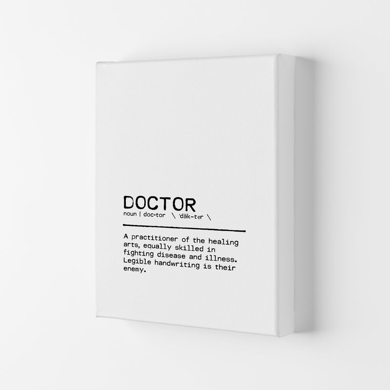Doctor Legible Definition Quote Print By Orara Studio Canvas