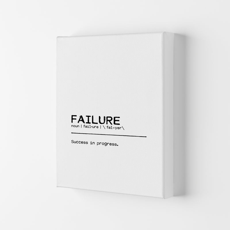 Failure Success Definition Quote Print By Orara Studio Canvas