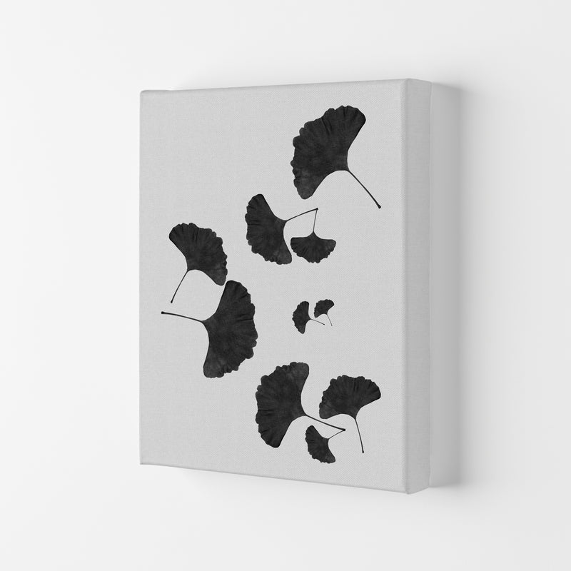 Ginkgo Leaf Black & White I Print By Orara Studio Canvas