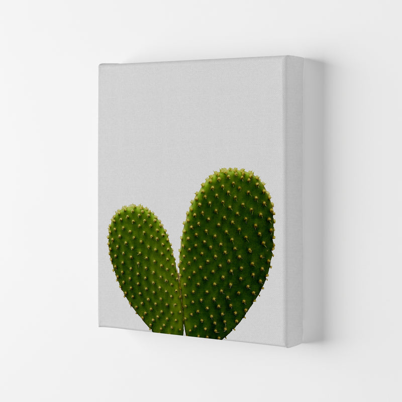 Heart Cactus Print By Orara Studio, Framed Botanical & Nature Art Print Canvas