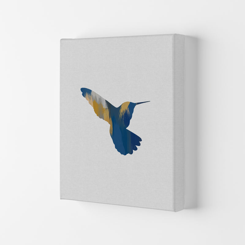 Hummingbird Blue & Yellow II Print By Orara Studio Animal Art Print Canvas