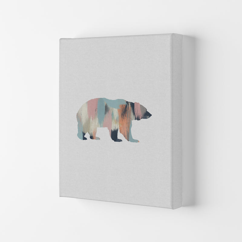 Pastel Bear Print By Orara Studio Animal Art Print Canvas