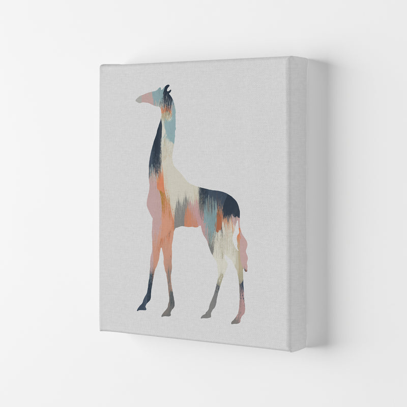 Pastel Giraffe Print By Orara Studio Animal Art Print Canvas