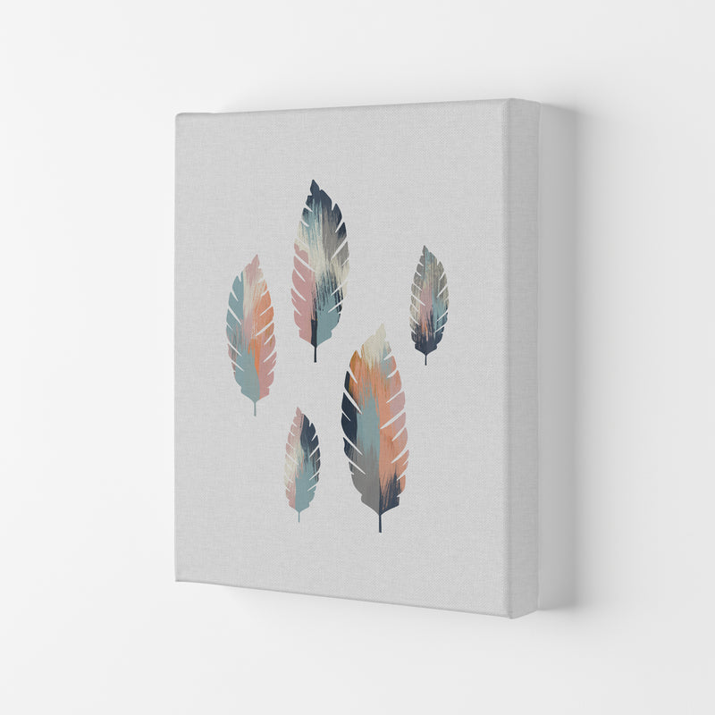 Pastel Leaves Print By Orara Studio, Framed Botanical & Nature Art Print Canvas