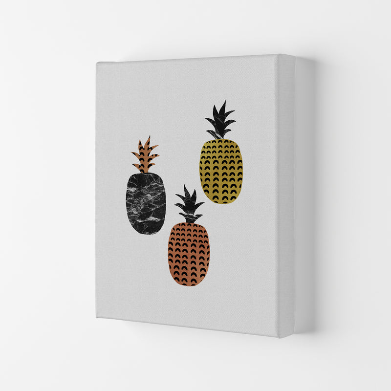 Pineapples Print By Orara Studio, Framed Kitchen Wall Art Canvas