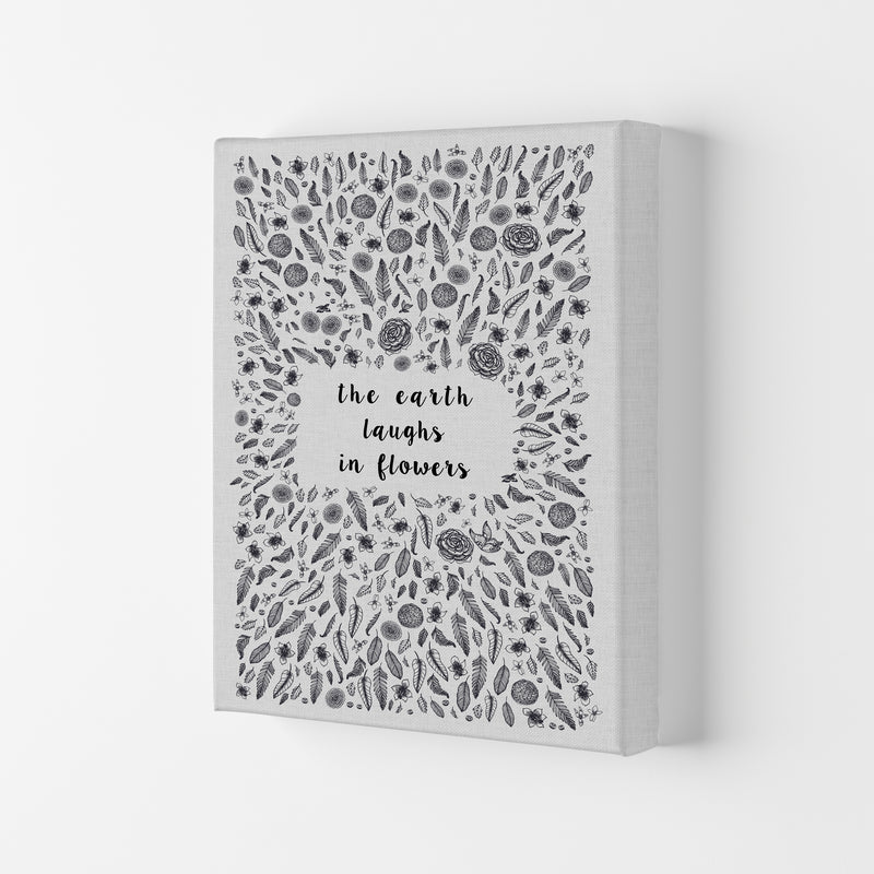 The Earth Laughs In Flowers Shakespeare Quote Print By Orara Studio Canvas