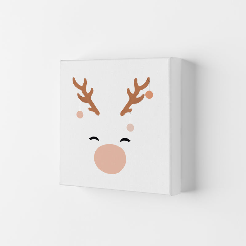 Deer & Baubles Christmas Art Print by Orara Studio Canvas