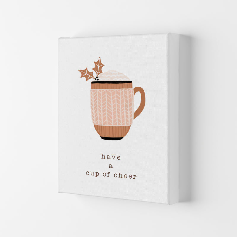 Have A Cup Of Cheer Christmas Art Print by Orara Studio Canvas