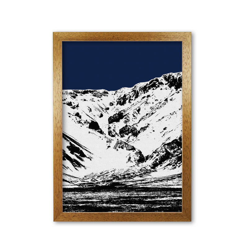 Blue Mountains II Print By Orara Studio, Framed Botanical & Nature Art Print Oak Grain
