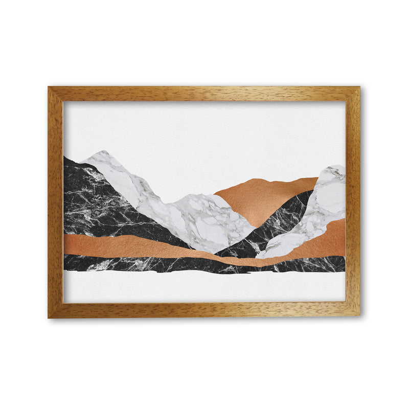 Marble Landscape I Print By Orara Studio, Framed Botanical & Nature Art Print Oak Grain