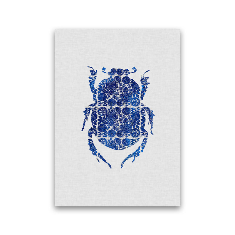 Blue Beetle I Print By Orara Studio Animal Art Print Print Only