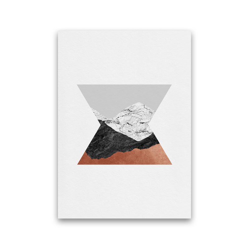 Copper Geometric IV Print By Orara Studio Print Only