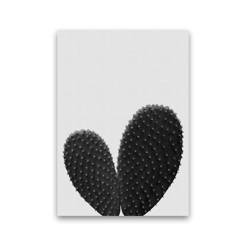 Heart Cactus Black & White Print By Orara Studio Print Only