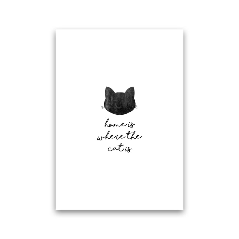 Home Is Where The Cat Is Print By Orara Studio Animal Art Print Print Only