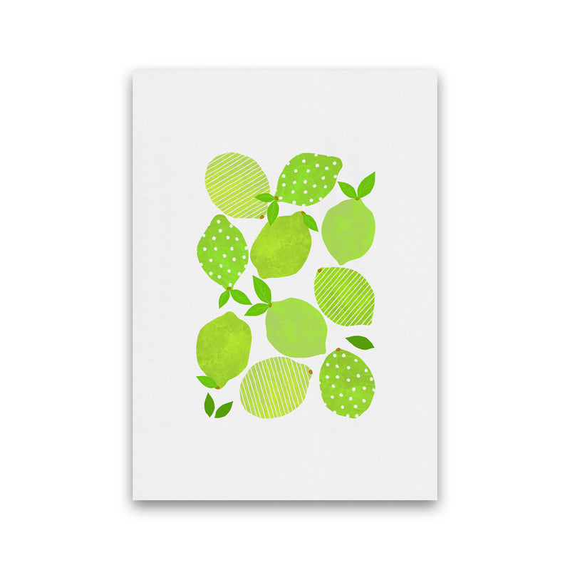 Lime Crowd Print By Orara Studio, Framed Kitchen Wall Art Print Only