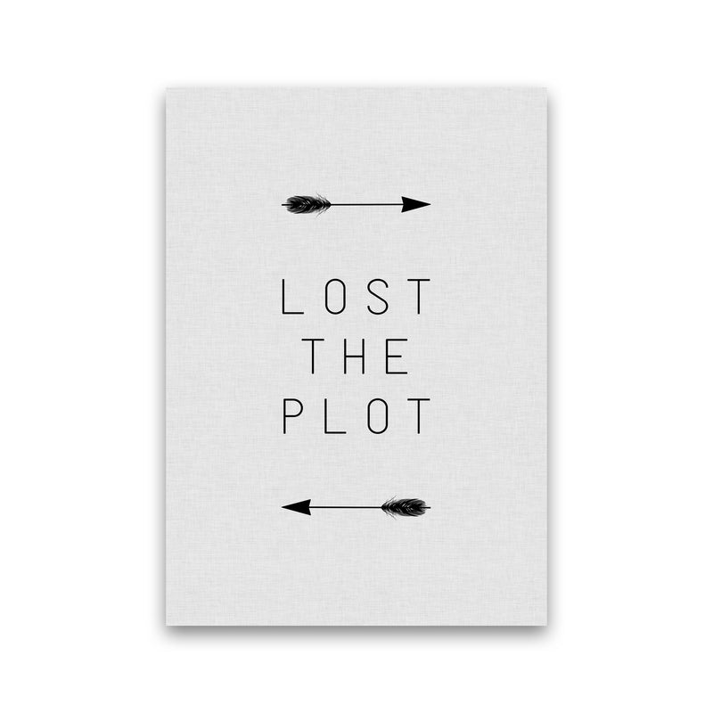 Lost The Plot Arrow Quote Print By Orara Studio Print Only