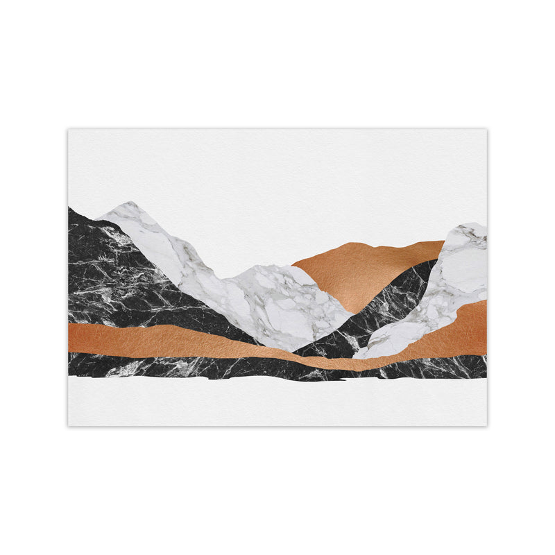 Marble Landscape I Print By Orara Studio, Framed Botanical & Nature Art Print Print Only