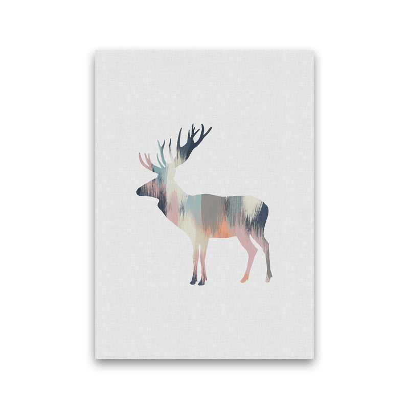 Pastel Moose Print By Orara Studio Animal Art Print Print Only